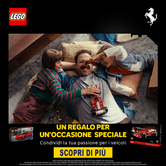 LEGO - Festa del Papà: Un regalo per un'occasione speciale.