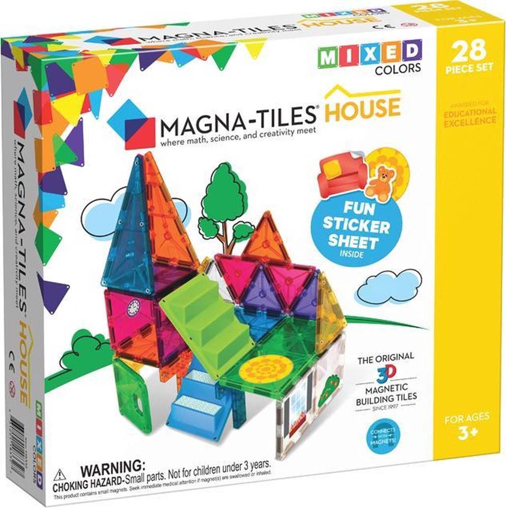 MAGNA-TILES MIXED COLORS - 28 ELEMENTI 18332