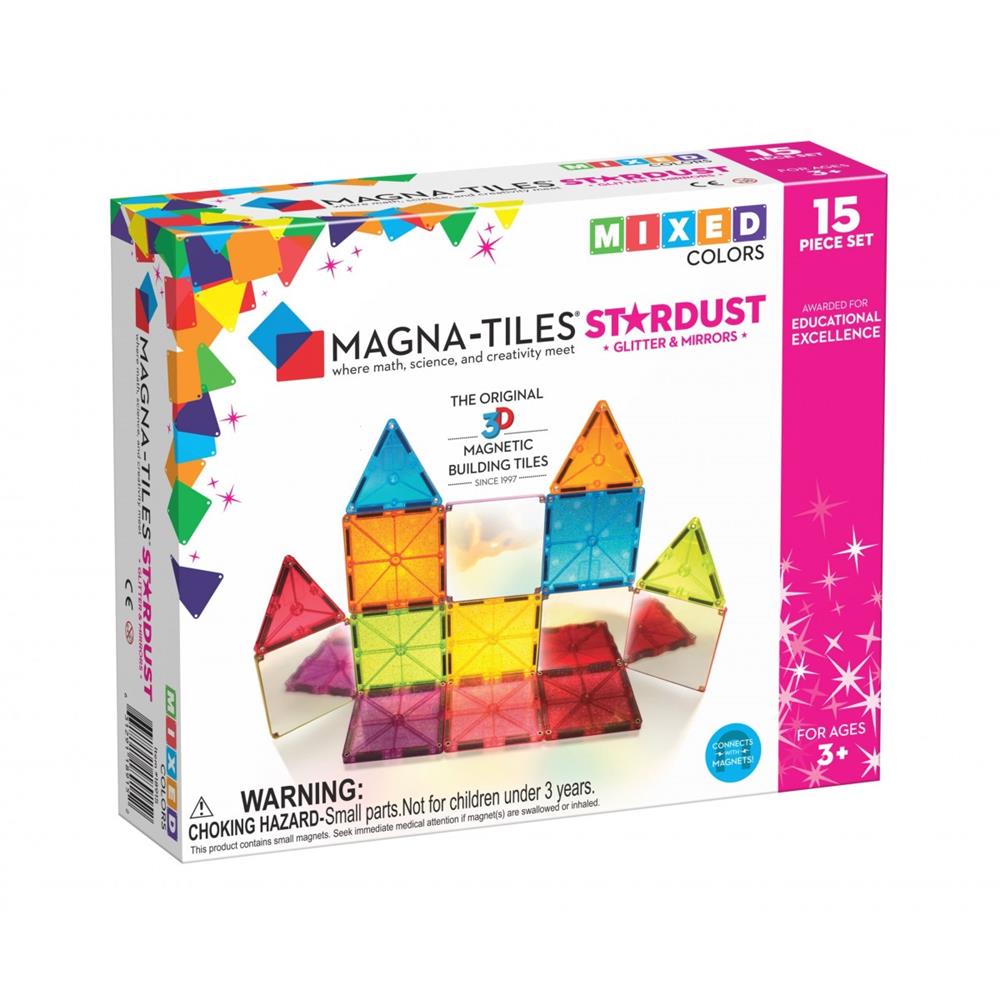 MAGNA-TILES STARDUST - 15 ELEMENTI 18915