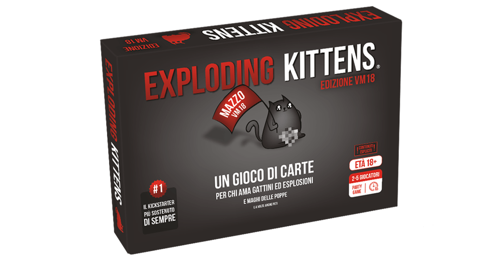 ASMODEE EXPLODING KITTENS VM18 8616