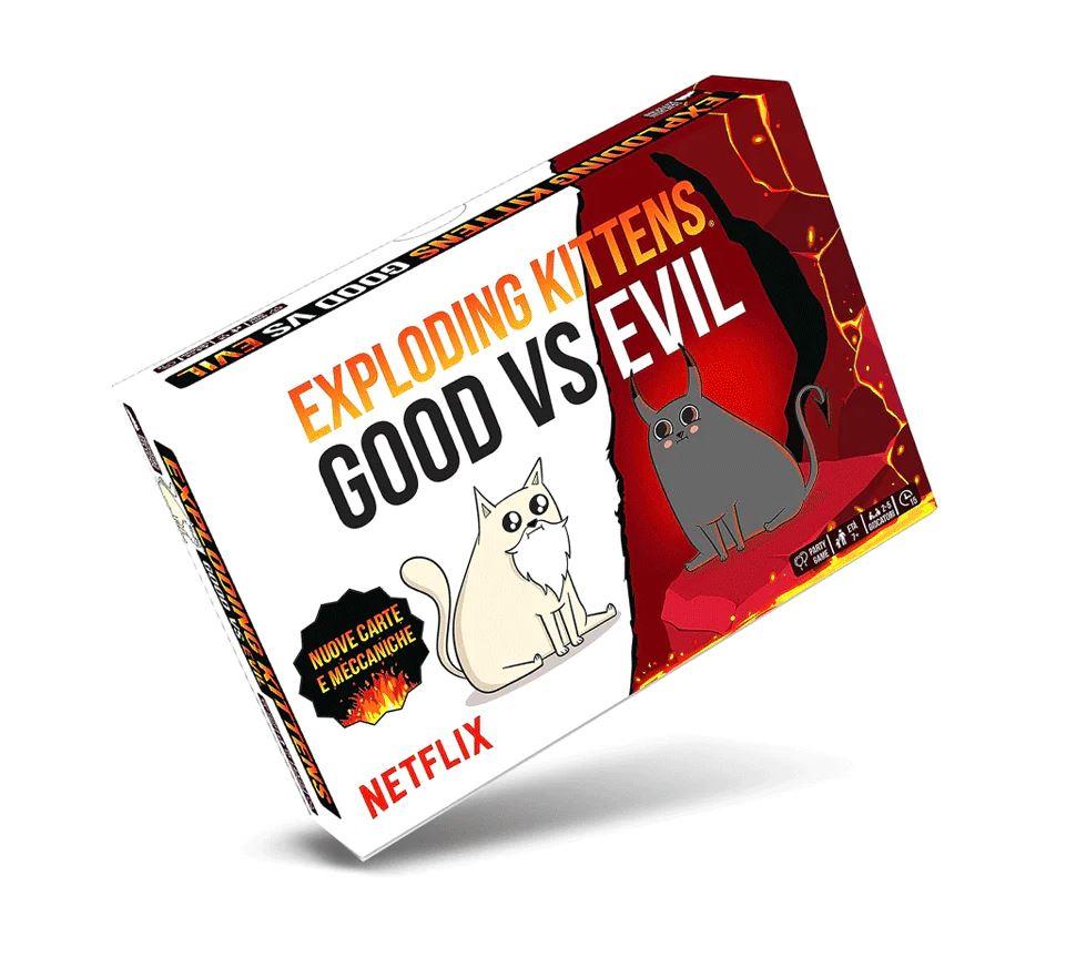 ASMODEE EXPLODING KITTENS GOOD VS EVIL 8634