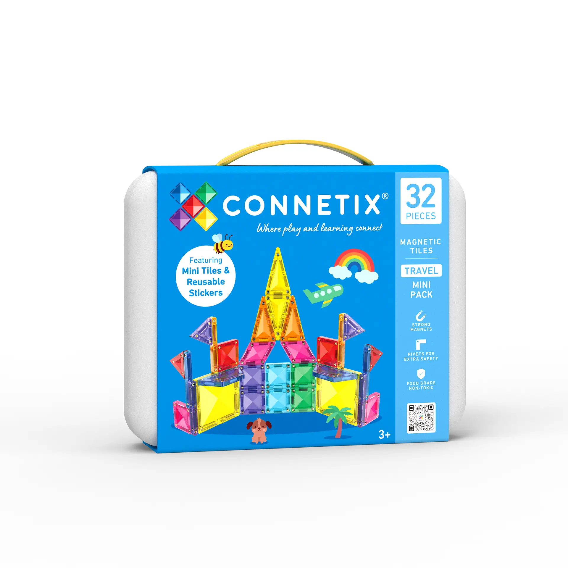 CONNETIX PANNELLI MAGNETICI MINI PACK DA VIAGGIO 32 PZ