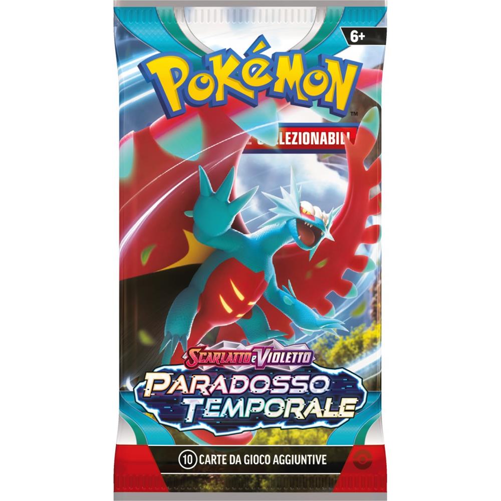 GAMEVISION POKEMON SCARLATTO E VIOLETTO - PARADOSSO TEMPORALE - BUSTINA DA 10 CARTE PK60349