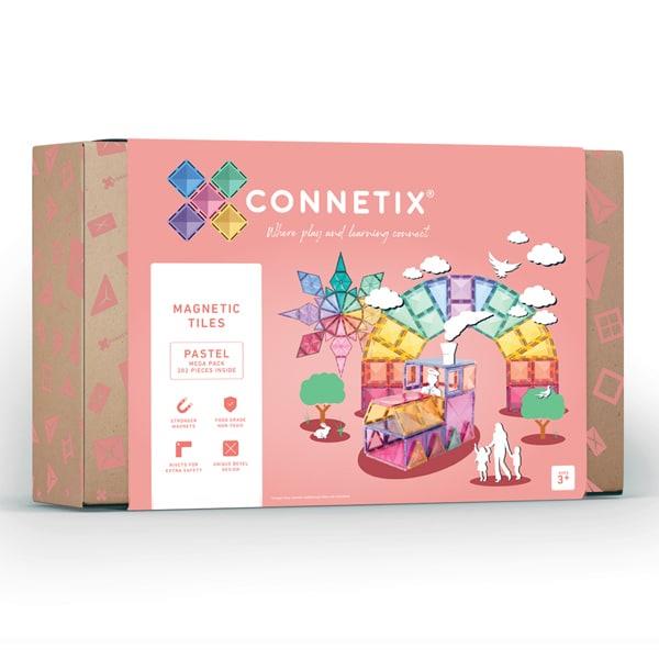 CONNETIX PANNELLI MAGNETICI PASTEL MEGA PACK 202 PZ