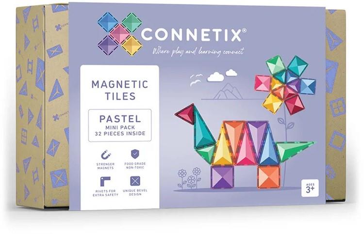 CONNETIX PANNELLI MAGNETICI PASTEL 32 PZ