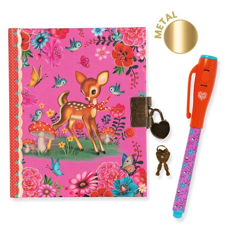 DJECO FIONA LITTLE SECRET NOTEBOOK - MAGIC PEN DD03651