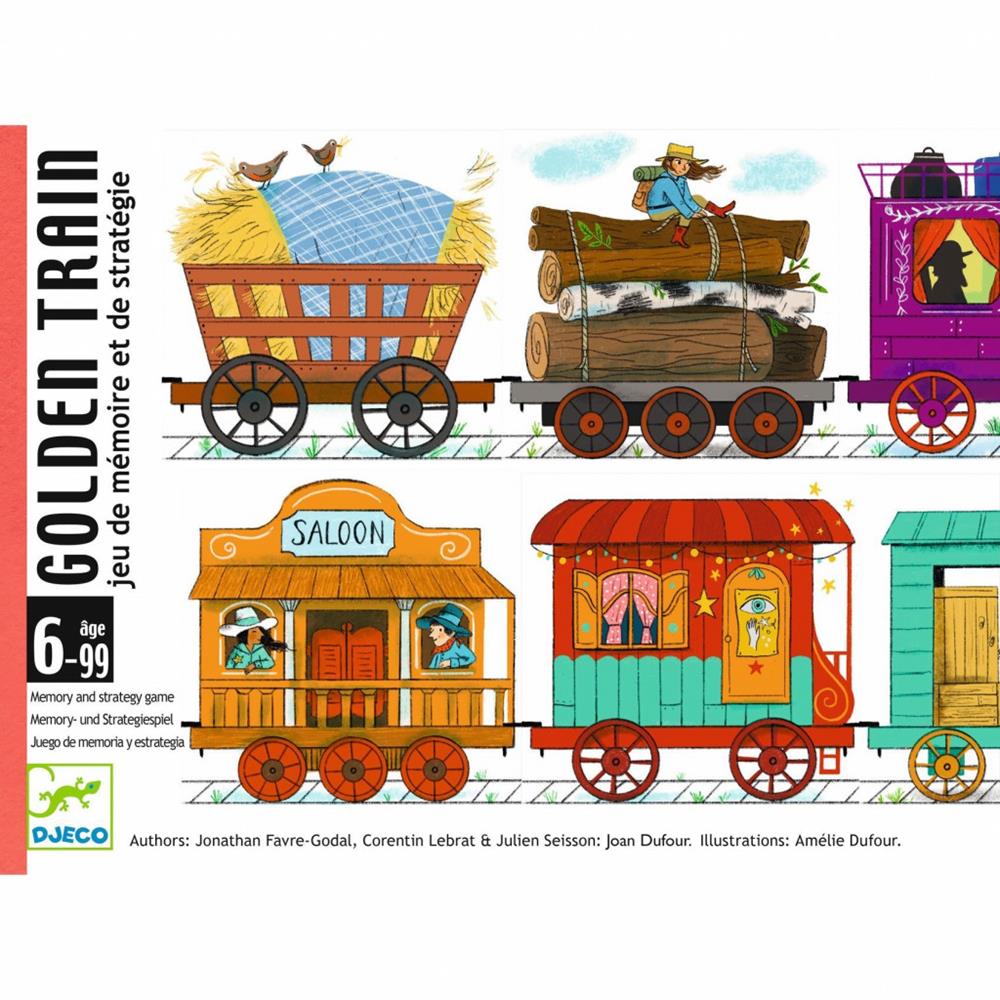 DJECO GOLDEN TRAIN - GIOCO DI CARTE DJ05084