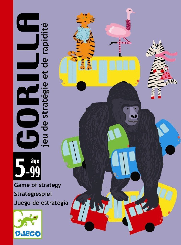 DJECO GIOCO DI CARTE - GORILLA DJ05123