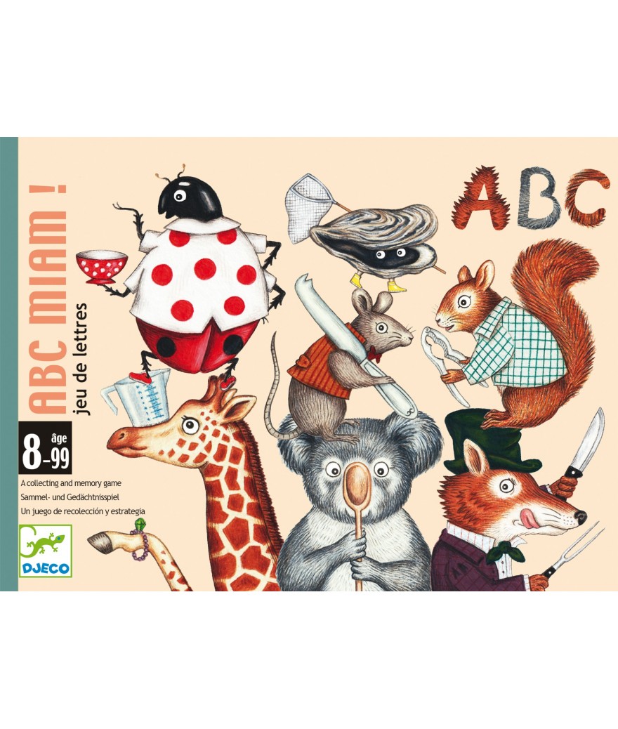 DJECO ABC MIAM GIOCO DI CARTE DJ05147