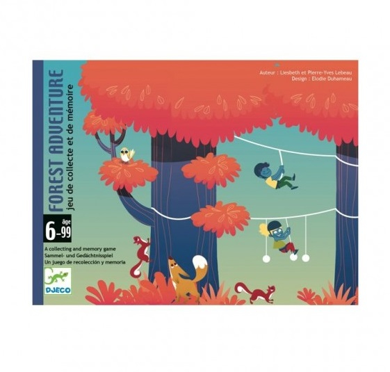 DJECO GIOCO DI CARTE - FOREST ADVENTURE DJ05180