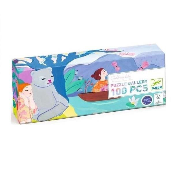 DJECO PUZZLE GALLERY - IL LAGO DEI BAMBINI 100PZ DJ07635