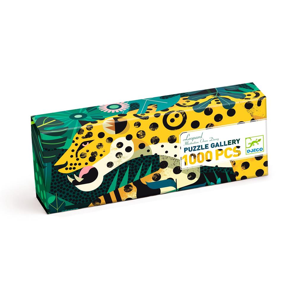 DJECO PUZZLE GALLERY - LEOPARDO 1000PZ DJ07645