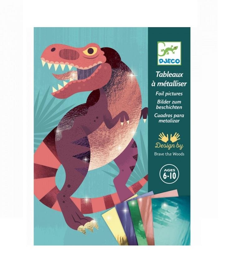 DJECO DINOSAURI JURASSIC - FOIL PICTURES DJ09518