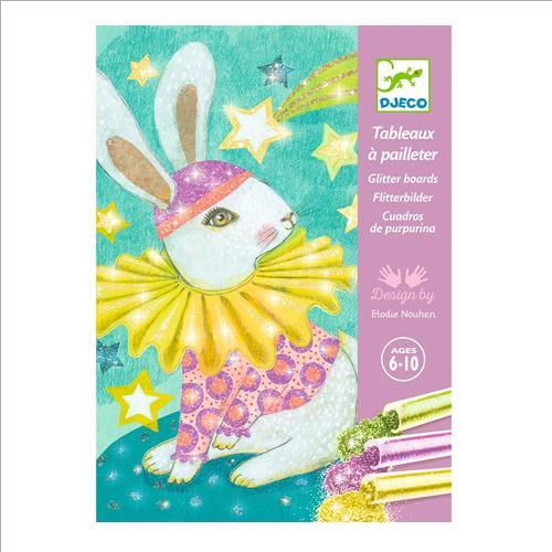 DJECO CARNIVAL OF THE ANIMALS - GLITTER BOARDS DJ09524