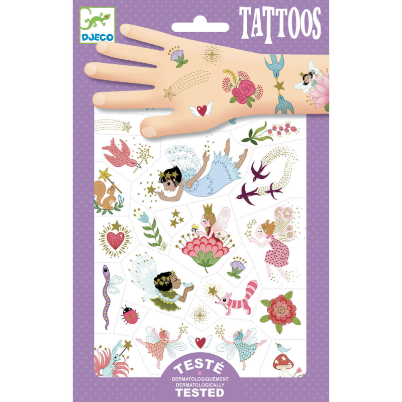 DJECO TATTOOS - FAIRY FRIENDS DJ09599