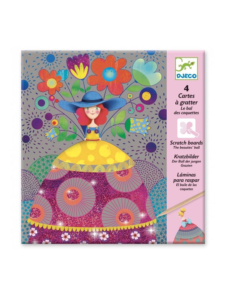 DJECO IL BALLO DELLE PRINCIPESSE - CARTES A GRATTER DJ09725