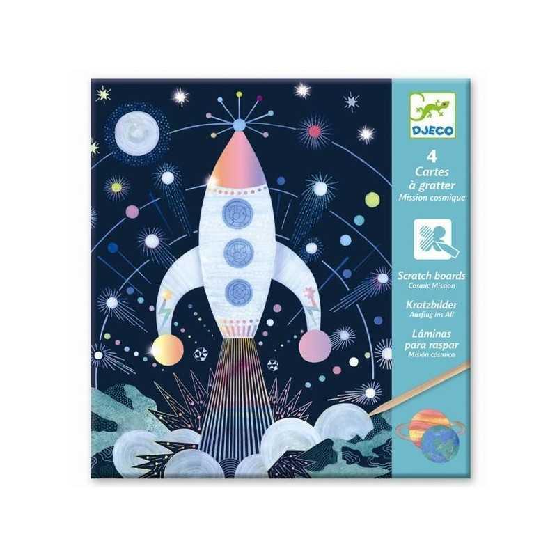 DJECO MISSIONE COSMICA - CARTES A GRATTER DJ09727