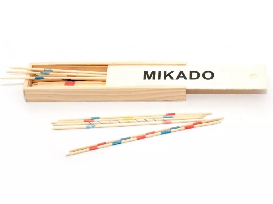 GIOCO MIKADO IN LEGNO 25CM 64225