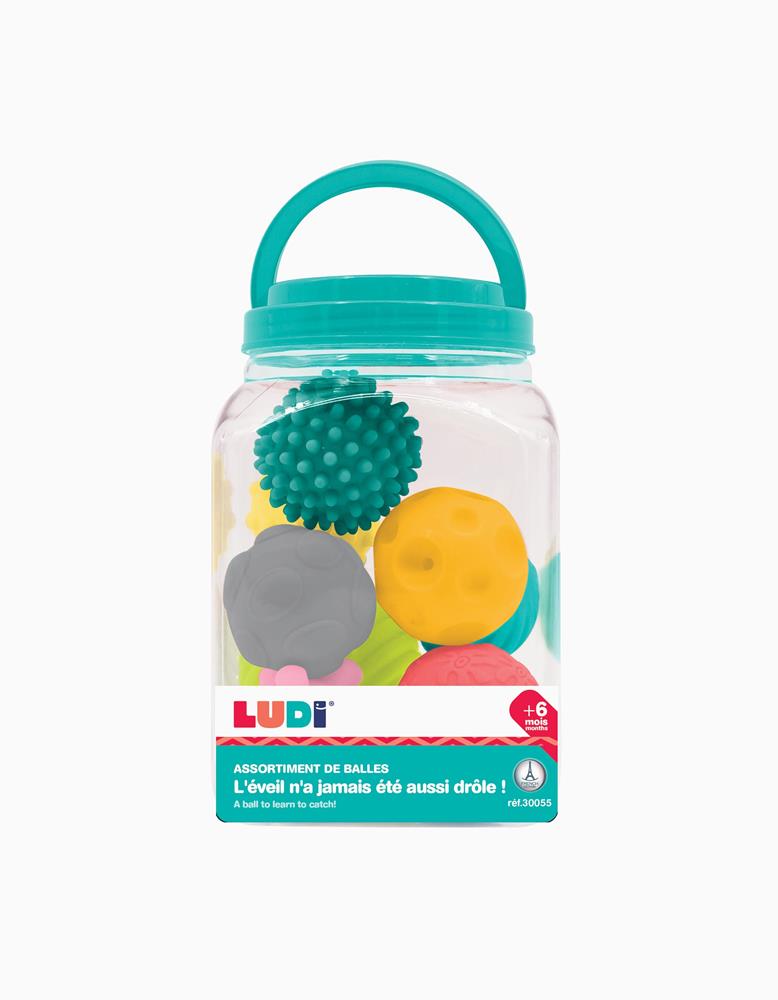 LUDI SET 8 PALLINE SENSORIALI 30055