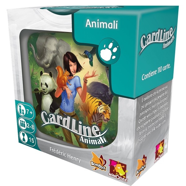 ASMODEE 8531 CARDLINE ANIMALI