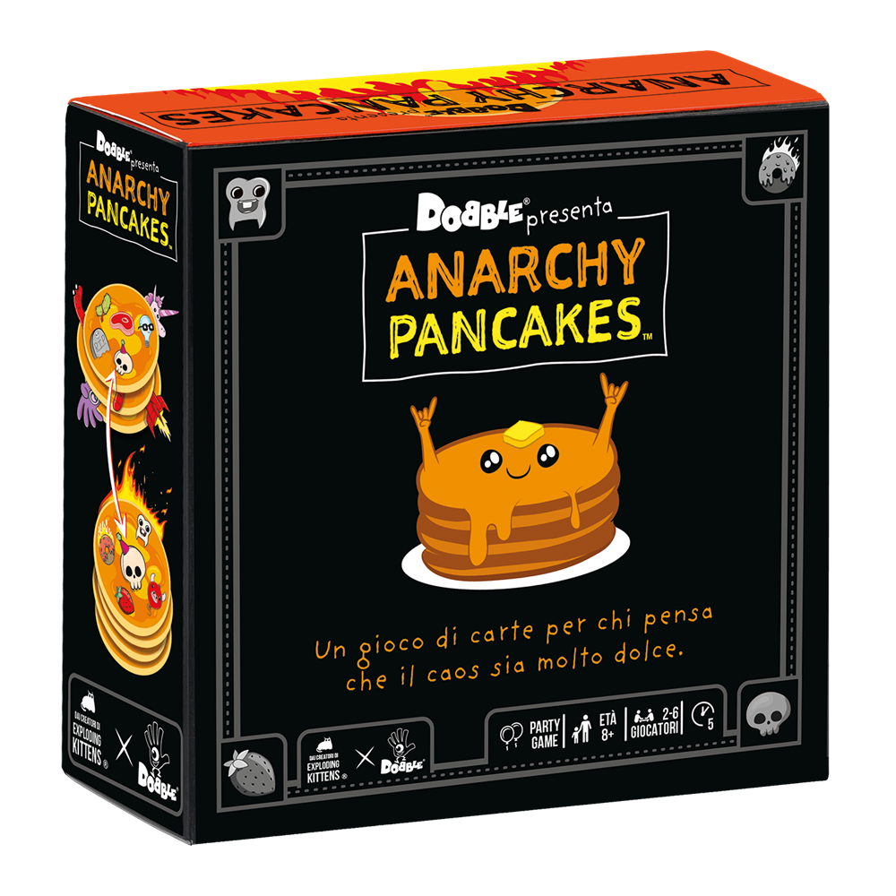 ASMODEE DOBBLE ANARCHY PANCAKES