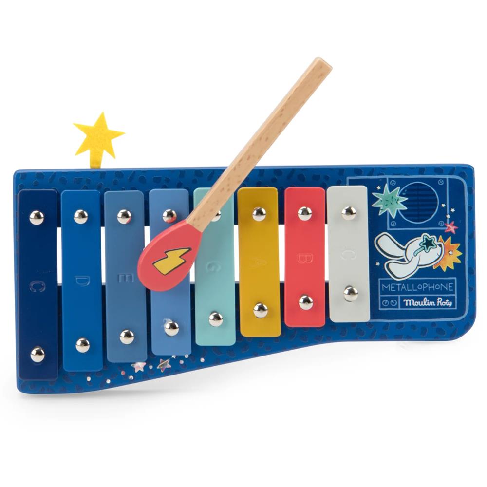 MOULIN ROTY METALLOFONO IN LEGNO - PUCE E PILOU 684091