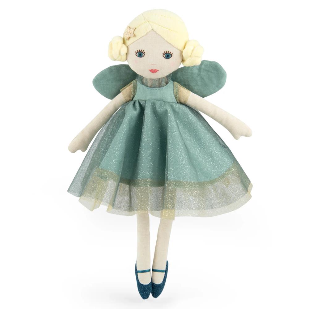 MOULIN ROTY ONDINE - FATA IN STOFFA COLOR VERDE 685001