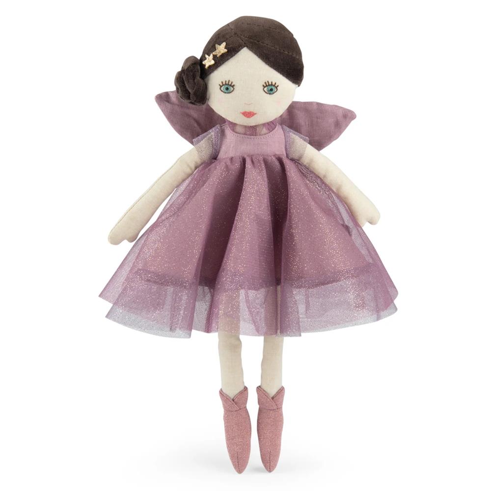 MOULIN ROTY ISALINE - FATA IN STOFFA COLOR MALVA 685002