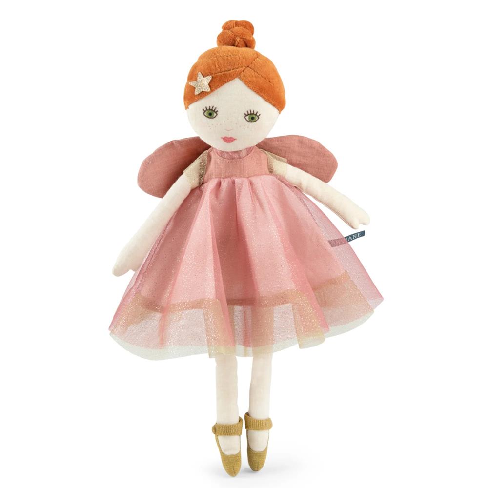 MOULIN ROTY VIVIANE - FATA IN STOFFA COLOR ROSA 685003