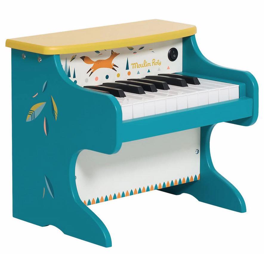 MOULIN ROTY PIANOFORTE ELETTRONICO IN LEGNO LE VOYAGE D'OLGA 714116