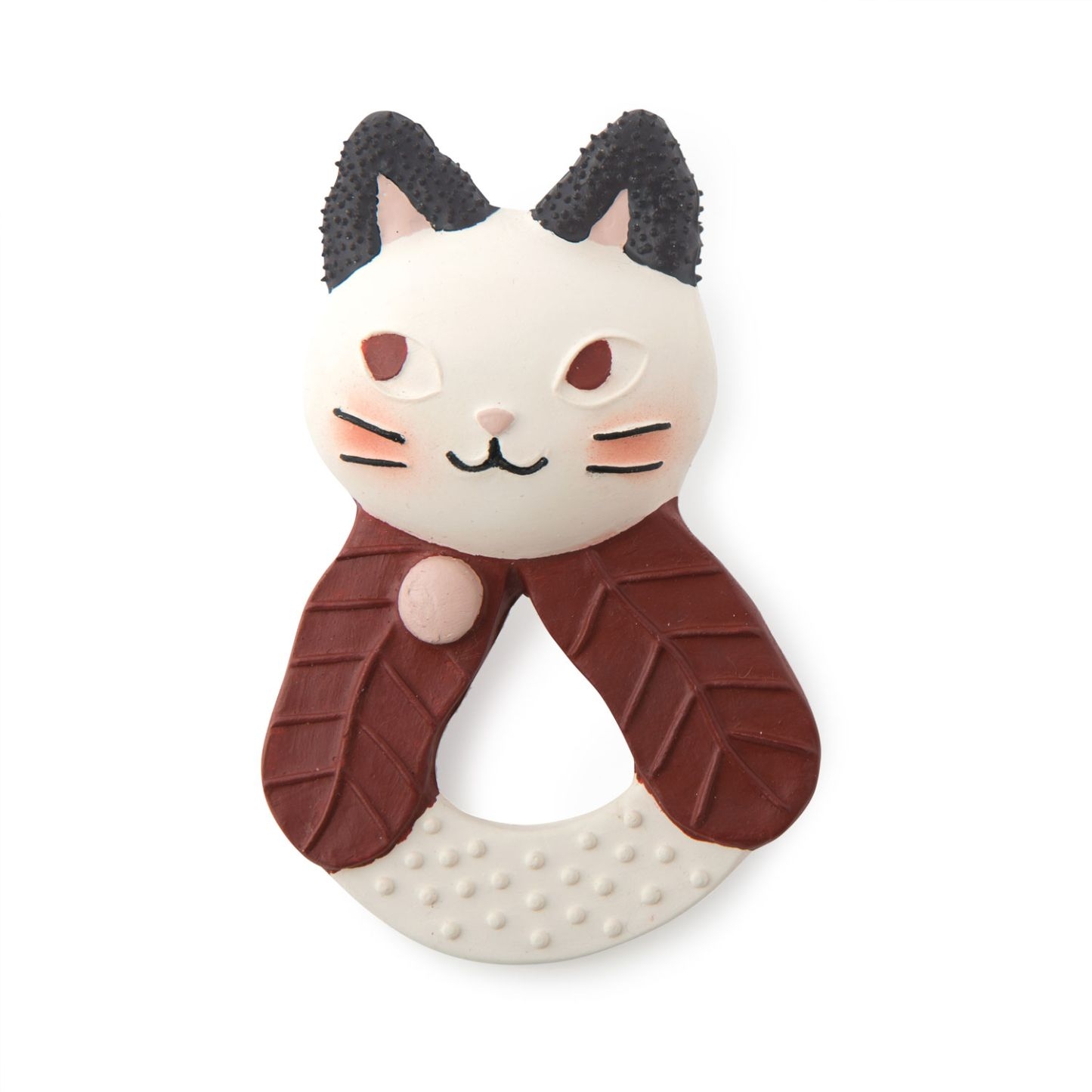 MOULIN ROTY ANELLO SONAGLIO GOMMA NATURALE GATTO 715371