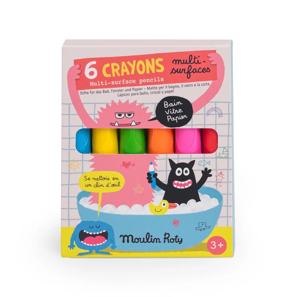 MOULIN ROTY 6 MATITE PER IL BAGNO MULTISUPERFICIE - IL VETRO E LA CARTA 716611