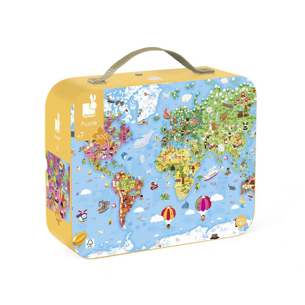 JANOD PUZZLE GIGANTE DEL MONDO 300 PZ J02656