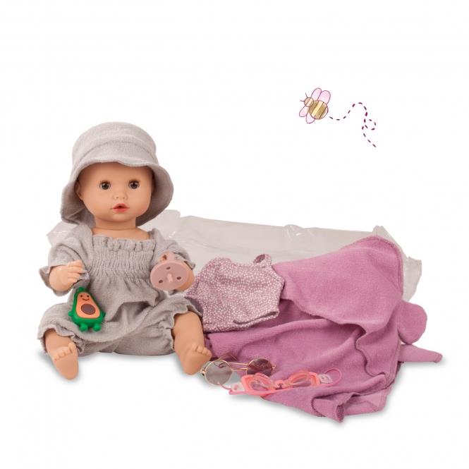 GÖTZ BAMBOLA SLEEPY AQUINI GIRL AVOCADO 33 CM 53147