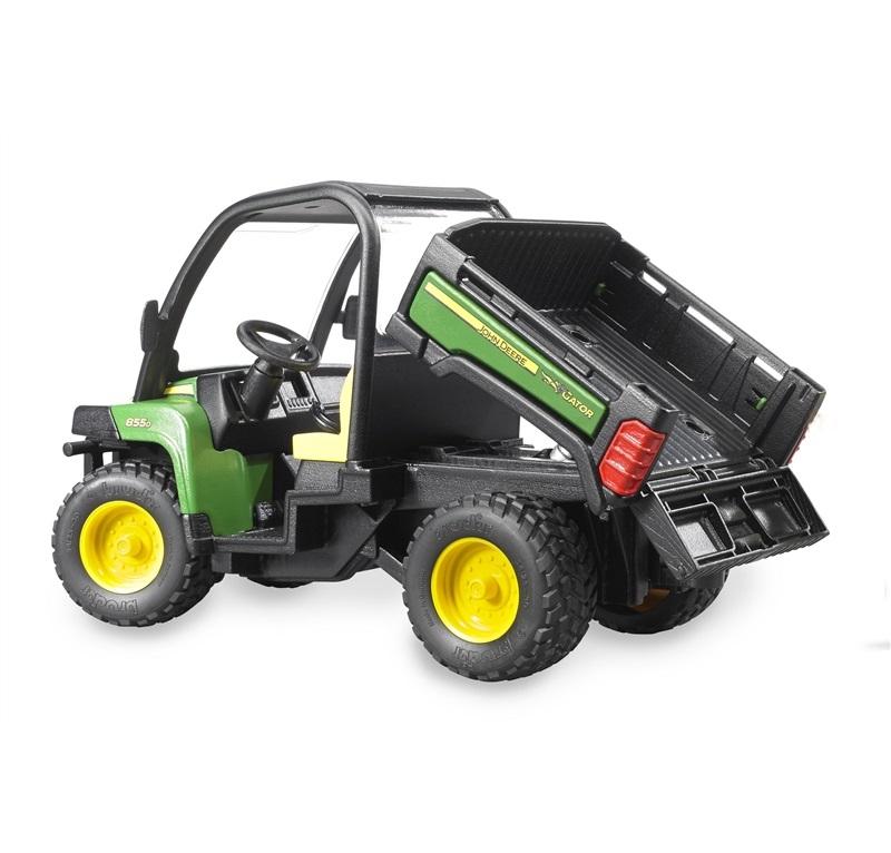 BRUDER JOHN DEERE GATOR 855D SENZA PERSONAGGIO 2491