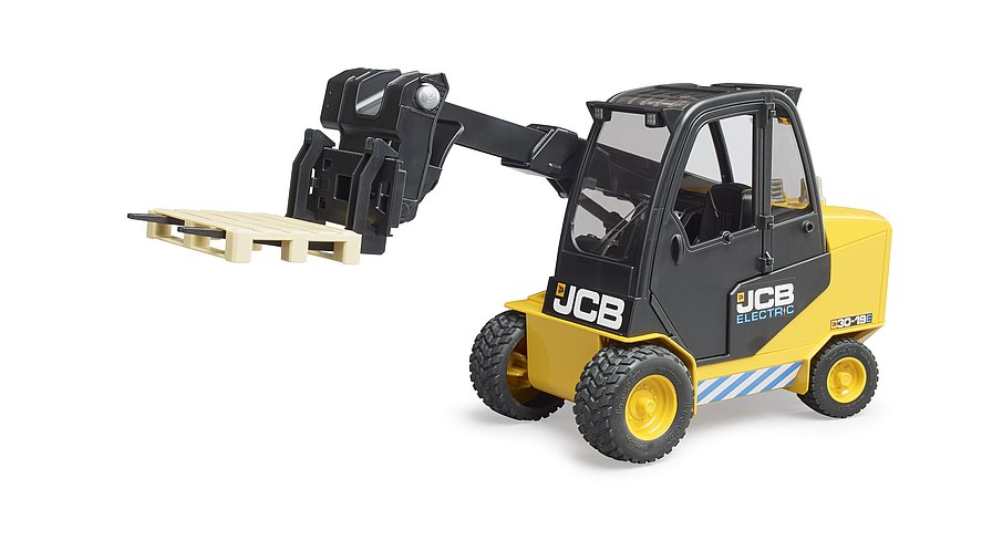 BRUDER JCB MULETTO CON PALLET 02512