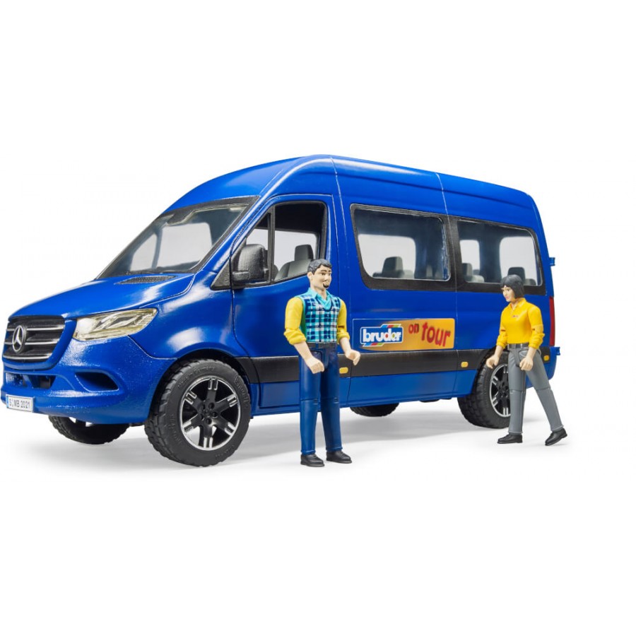 BRUDER MB SPRINTER TRANSFER CON CONDUCENTE E PASSEGGERO 02670