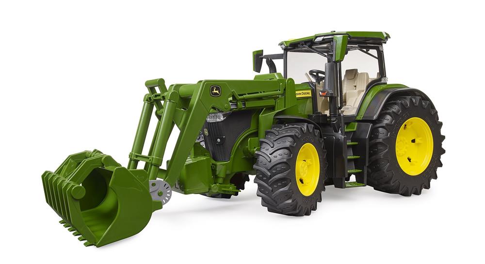 BRUDER JOHN DEERE 7R 350 CON CARICATRICE FRONTALE 03151