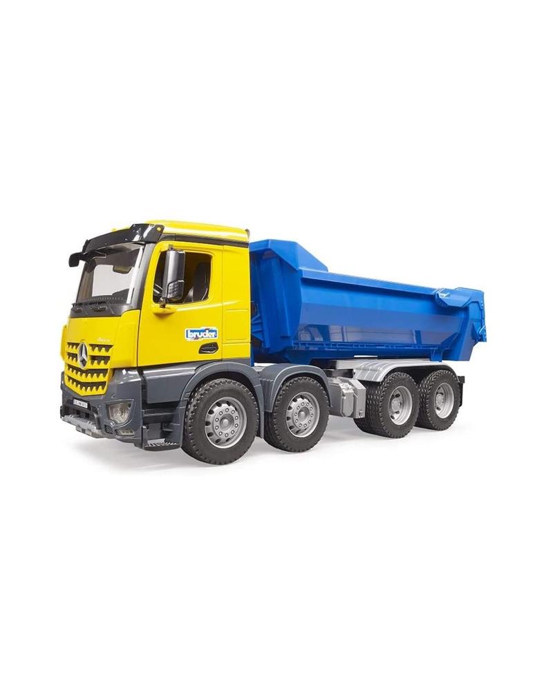 BRUDER CAMION RIBALTABILE MOVIMENTO TERRA AROCS MERCEDES BENZ 3623