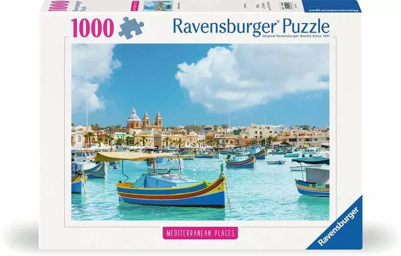 RAVENSBURGER PUZZLE MEDIERRANEAN MALTA1000 PZ 00028