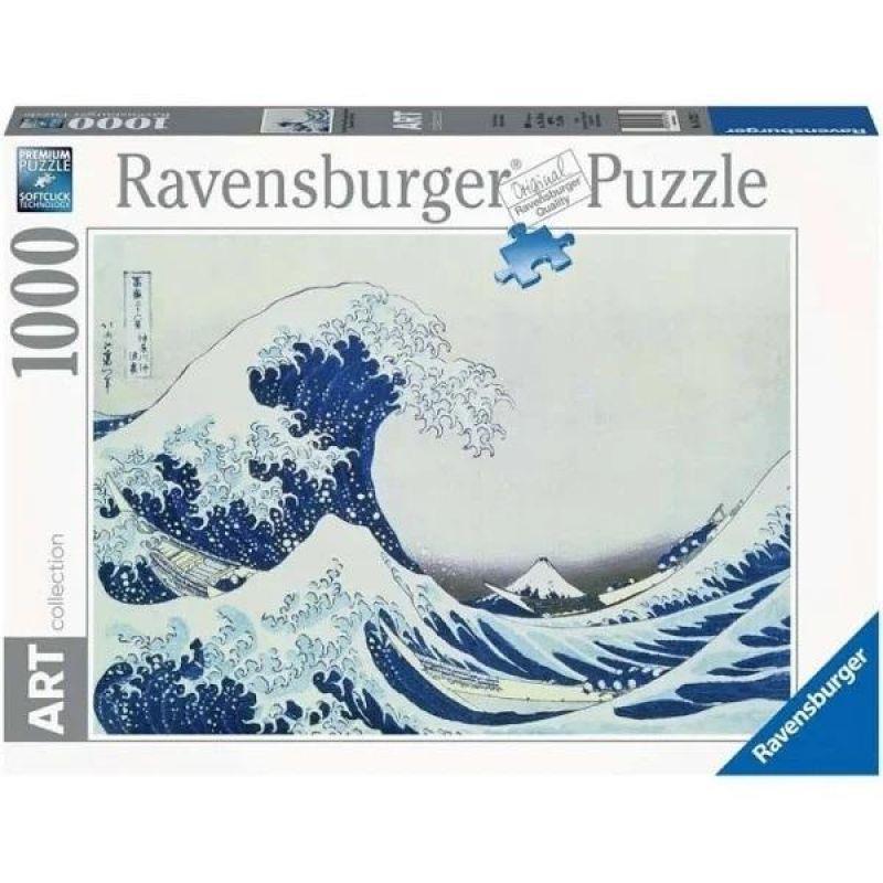 RAVENSBURGER PUZZLE LA GRANDE ONDA DI KANAGAWA 1000 PZ 00107