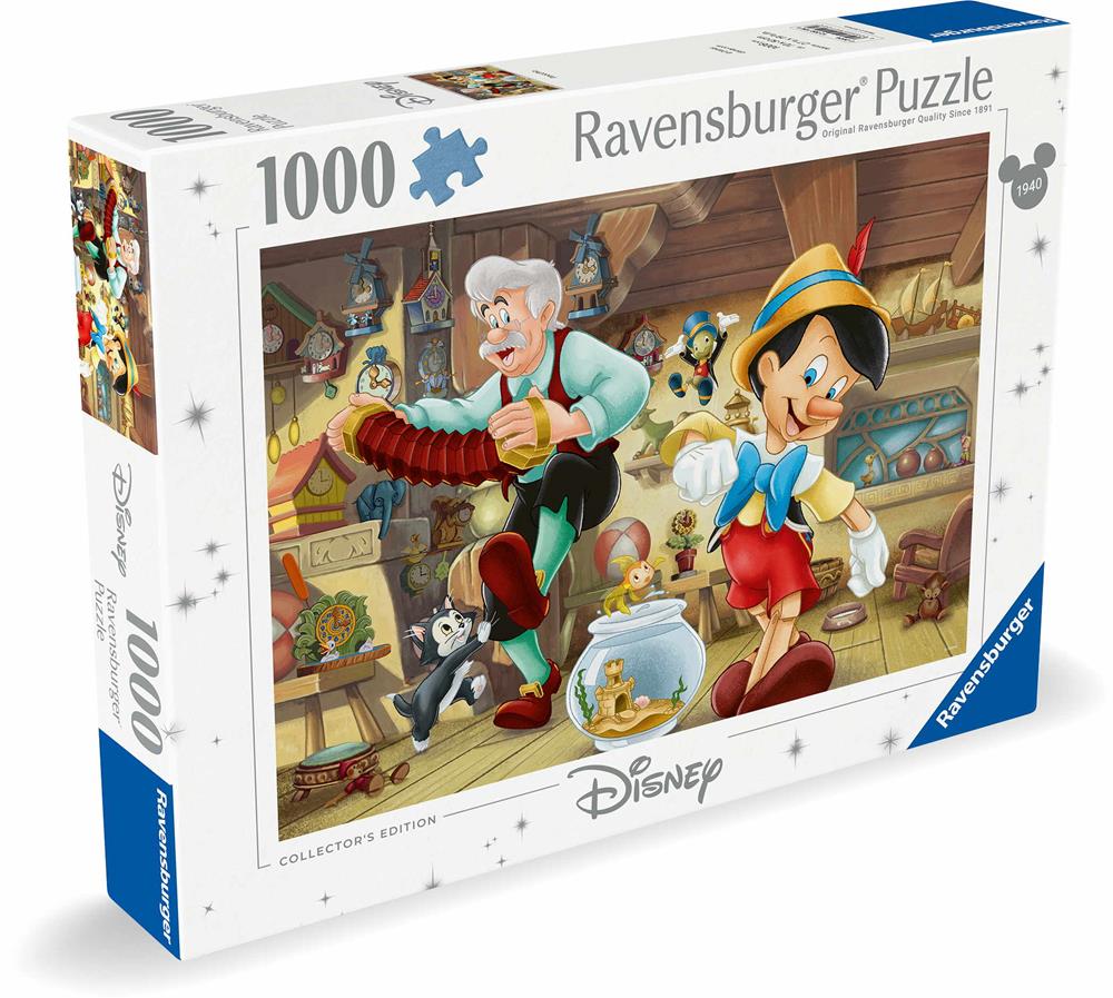 RAVENSBURGER PUZZLE WALT DISNEY - PINOCCHIO 1000 PZ 00108