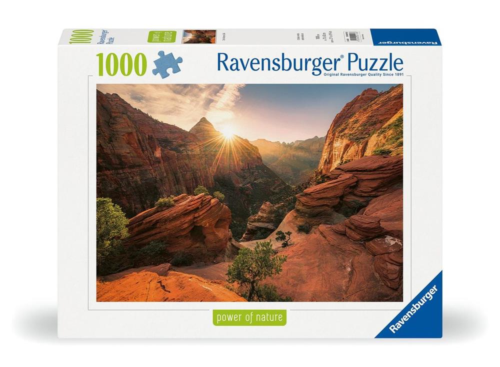 RAVENSBURGER PUZZLE ZION CANION USA 1000 PZ 00118