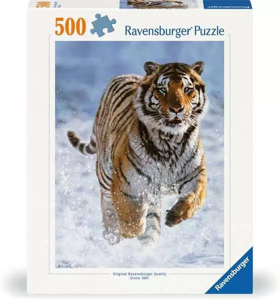RAVENSBURGER PUZZLE TIGRE NELLA NEVE 500 PZ 00148