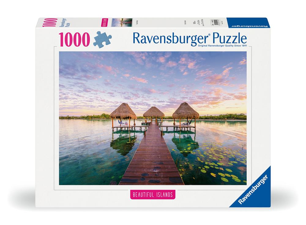 RAVENSBURGER PUZZLE RIFUGIO TROPICALE 1000 PZ 00155