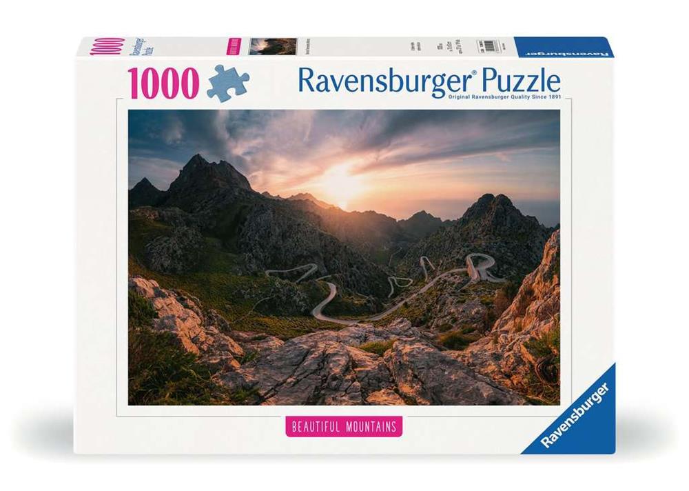 RAVENSBURGER PUZZLE SERRA DE TRAMUNTANA - MAIORCA 1000 PZ 00251