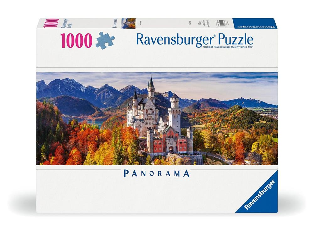 RAVENSBURGER PUZZLE PANORAMA CASTELLO BAVARIA 00445