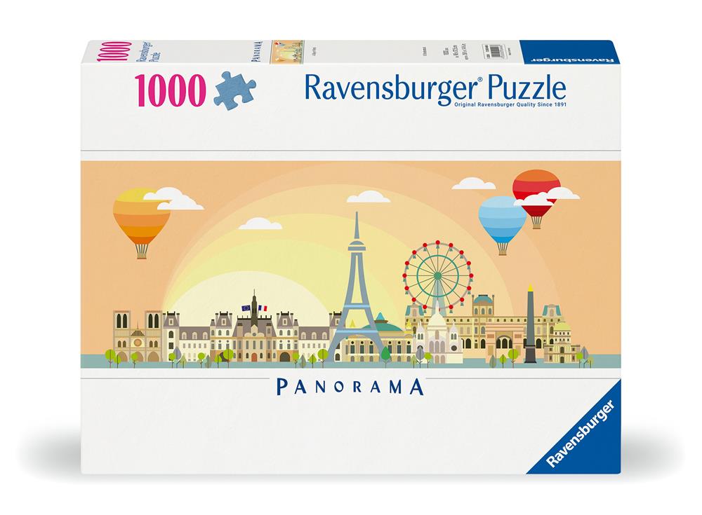 RAVENSBURGER PUZZLE PANORAMA PARIGI 1000 PZ 00448