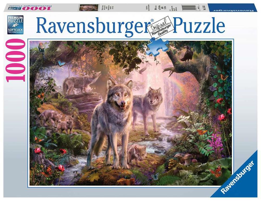 RAVENSBURGER PUZZLE LUPI D'ESTATE 1000 PZ 00465