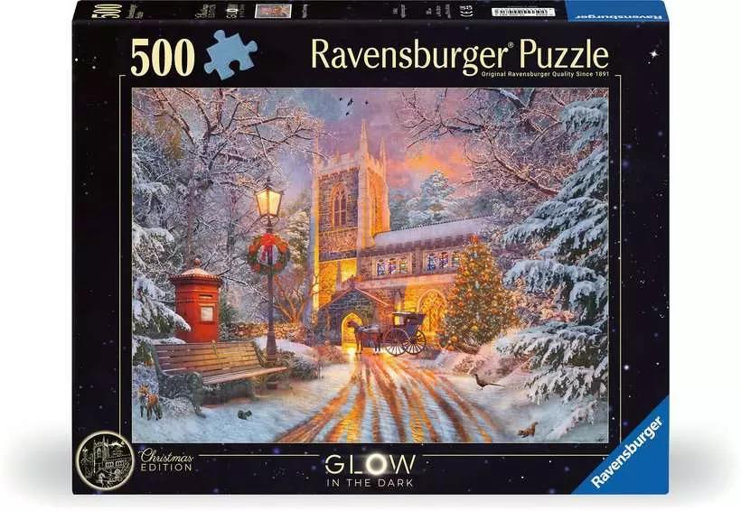RAVENSBURGER PUZZLE NATALE SCINTILLANTE 500 PZ 00481